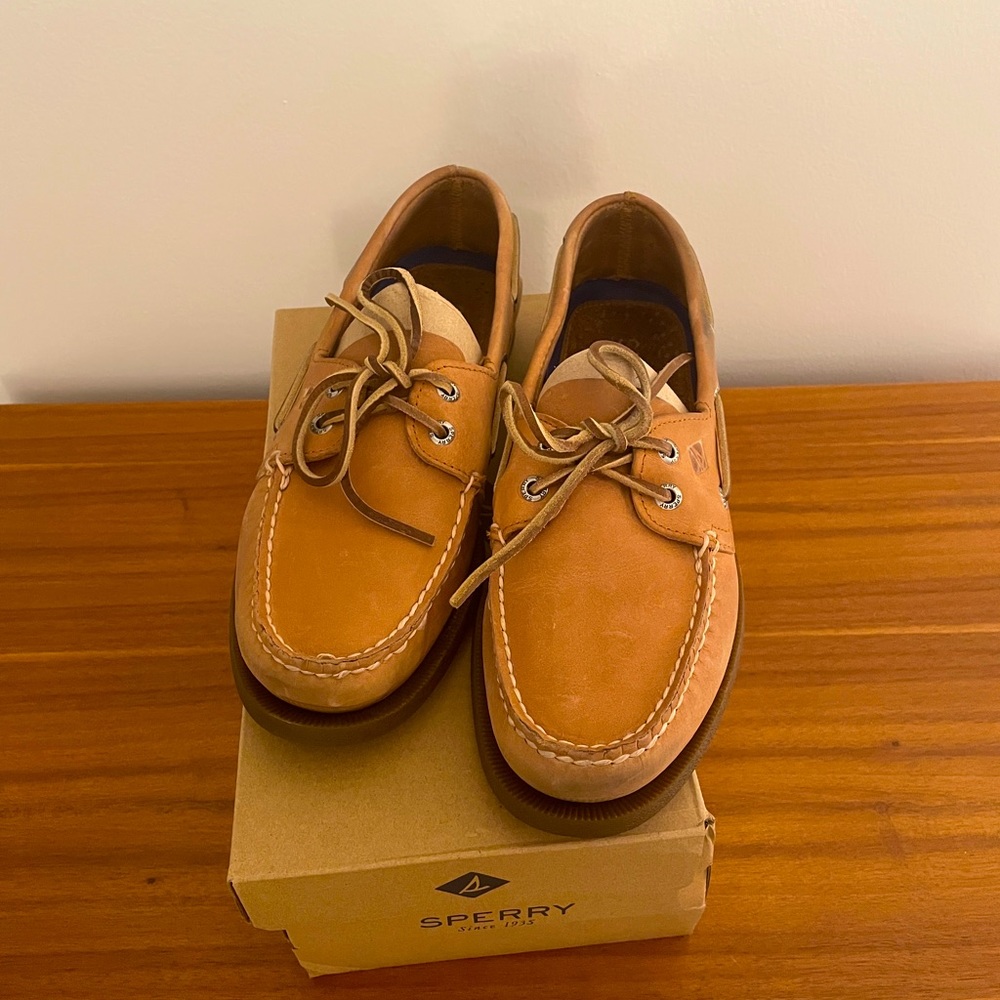 Sperry Top-Sider Boat Shoes US Mens 8.5 A/O Sahara Preppy